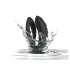 Womanizer Lust&Luxury - set klitoralnih i parnih vibratora (crna)