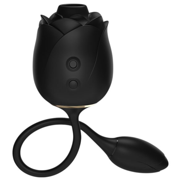 Pedeset nijansi sive - vibrator sa usisnim efektom i vibro-jaje (crno)