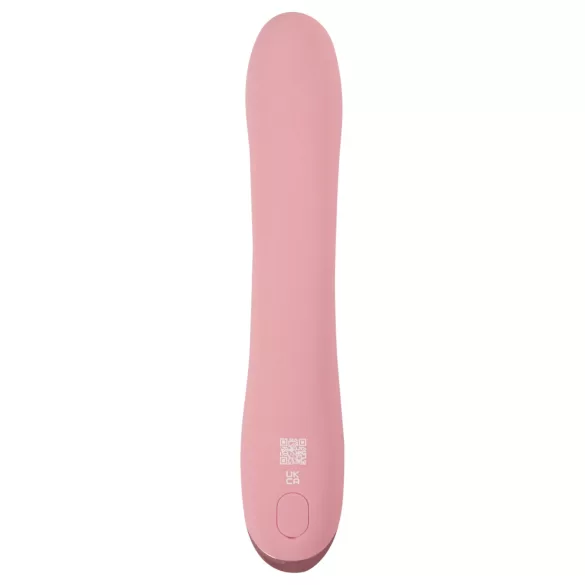 Beau Coeur Avenor - G-tačka vibrator sa jezičkom i ručicom za klitoris (pink)