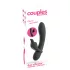 Couple Choice - prsten za penis i G-tačka vibrator (sivi)
