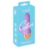 Cuties - bežični, vodootporni mini vibrator sa klitorisnim nastavkom (ljubičasti)