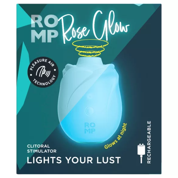 ROMP Rose Glow - stimulator klitorisa sa vazdušnim talasima (plavi)
