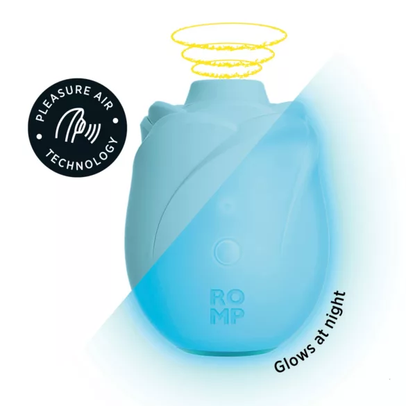 ROMP Rose Glow - stimulator klitorisa sa vazdušnim talasima (plavi)
