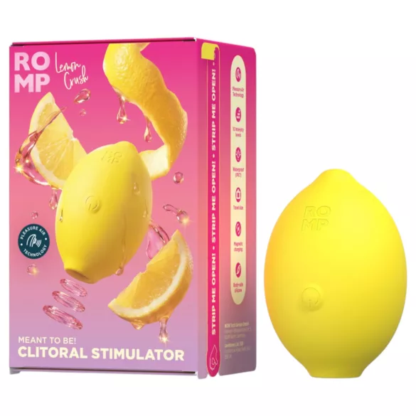 Romp Lemon Crush - vazdušni stimulator klitorisa sa talasastim efektom (žuti)