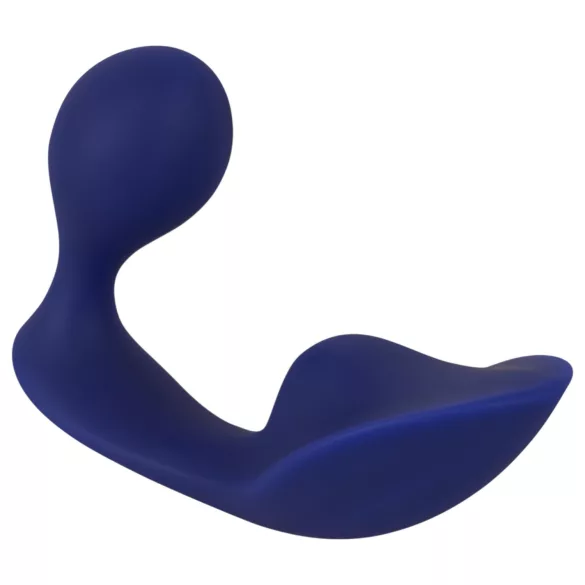 SMILE - daljinski analni i panty vibrator (plavi)