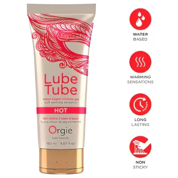 Orgie Lube Tube - grejaći lubrikant gel (150ml)