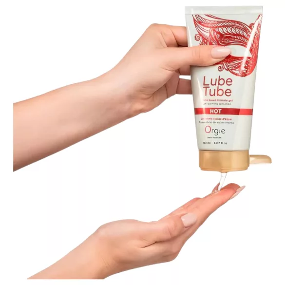Orgie Lube Tube - grejaći lubrikant gel (150ml)