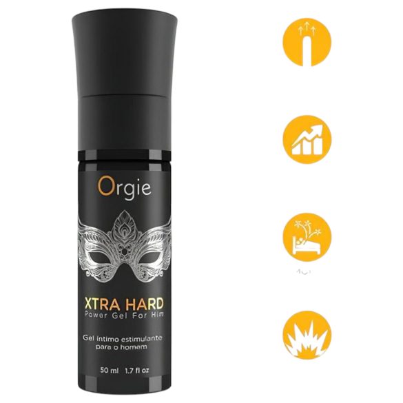 Orgie Xtra Hard - Gel za pojačanje erekcije (50ml)