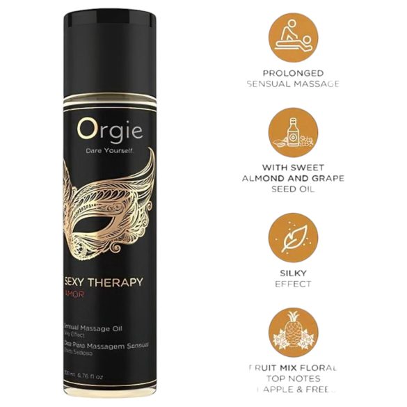 Orgie Amor - senzualno ulje za masažu (200ml)