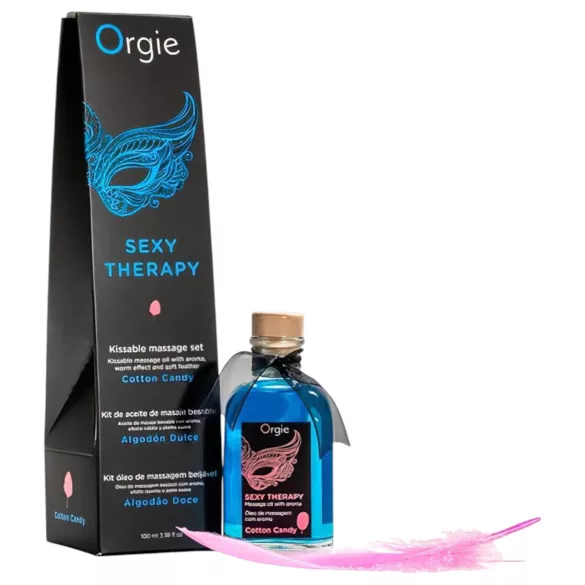 Orgie Sexy Therapy - set masažnih ulja - šećerna vuna