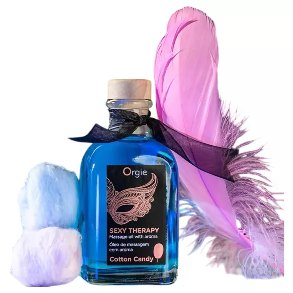 Orgie Sexy Therapy - set masažnih ulja - šećerna vuna
