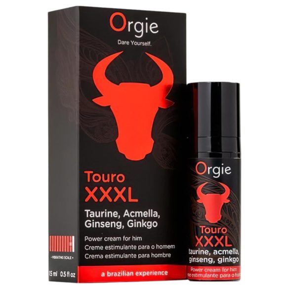Orgie Touro XXXL - krem za pojačanje erekcije (15ml)