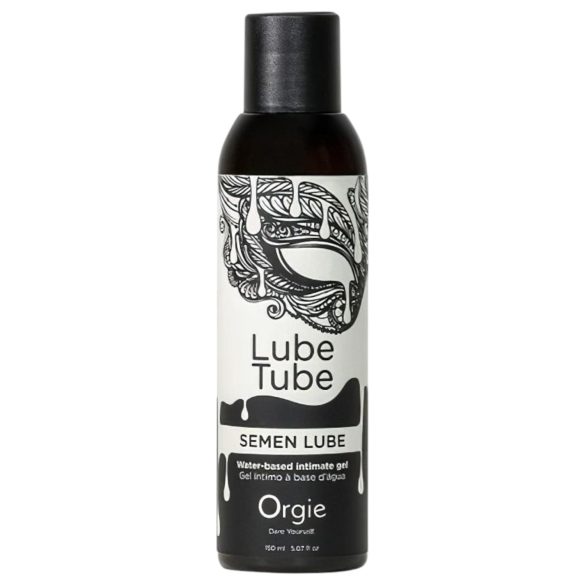 Orgie Lube Tube - gel lubrikant s efektom veštačke sperme (150ml)