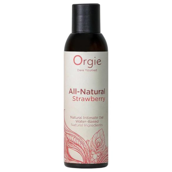 Orgie All Natural - lubrikant na bazi vode - jagoda (150ml)