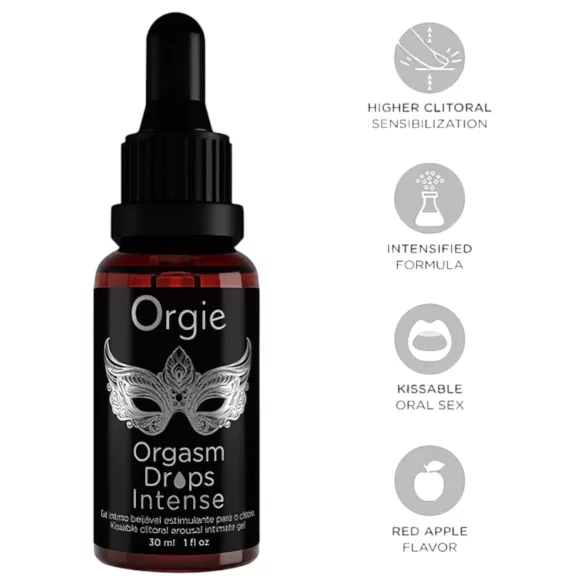 Orgie Orgasm Drops Intense - stimulativni intimni gel za žene (30 ml)