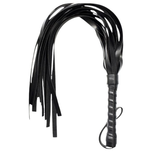 Veštački kožni bič - crni (42cm)