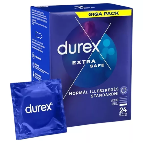Durex Extra Safe - сигурни кондоми (24 комада)