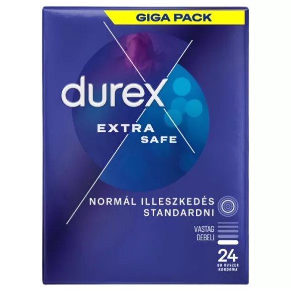 Durex Extra Safe - сигурни кондоми (24 комада)