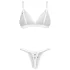 Obsessive Weddya Bride - dvodelni mladenački set (beli) - L/XL