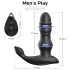 Muška Igra - pokretni prostata vibrator (crni)