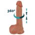 Natural Play - rotirajući vibrator (prirodni)