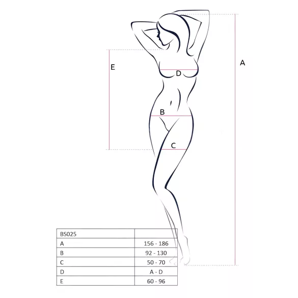Passion BS025 - дуги рукав мини хаљина (црна) - S-L
