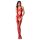 Passion BS057 - cik-cak mrežasti set (crveni) - S-L