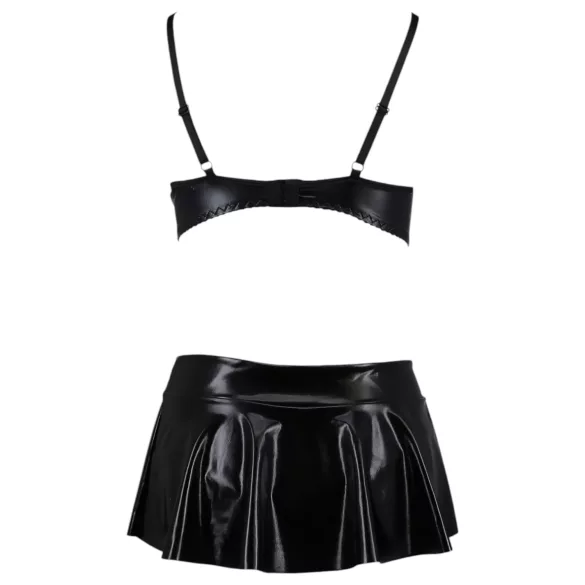 Passion Deby - set brushaltera i mini suknje (crna) - L/XL