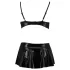 Passion Deby - set brushaltera i mini suknje (crna) - L/XL