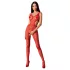 Passion BS085 - mozaik kombinezon, otvoren (crveni) - S-L