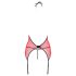 Passion Peonia - gornji deo i tanga (crvena) - L/XL