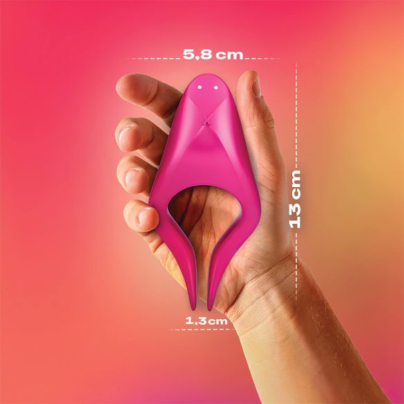 Durex Tease & Ride - Intimni vibrator za tačke (roze)