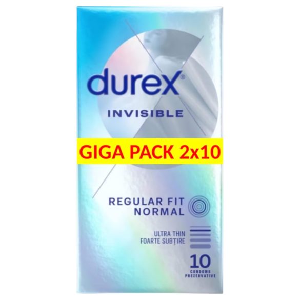 Durex Invisible Extra Sensitive - super tanki kondomi (2x10 kom)