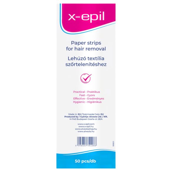 X-Epil - текстилни траки за депилацију (50 ком)