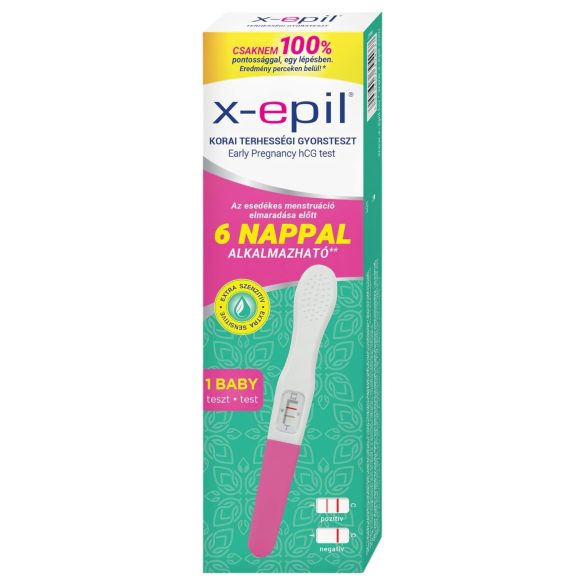 X-Epil brzi test za rano otkrivanje trudnoće (1 kom)