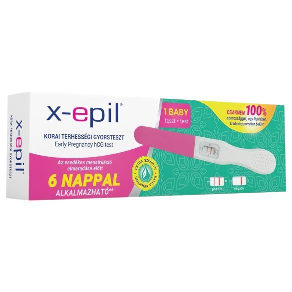 X-Epil brzi test za rano otkrivanje trudnoće (1 kom)