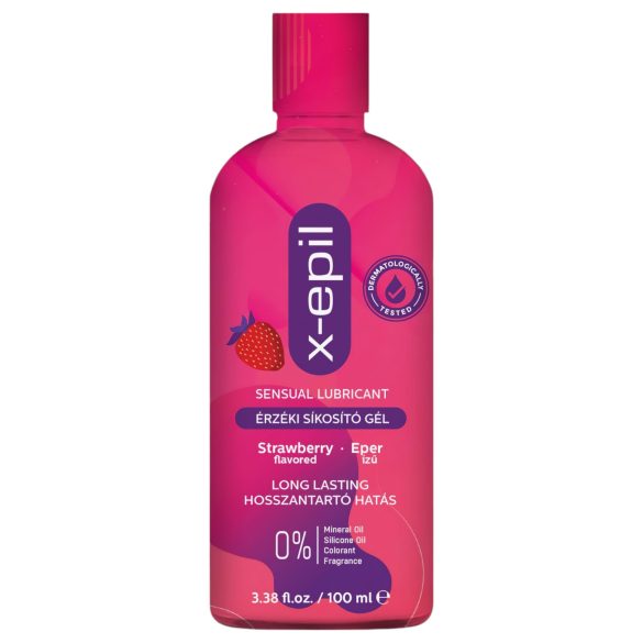 X-Epil - gel za erotsko podmazivanje sa ukusom jagode (100ml)