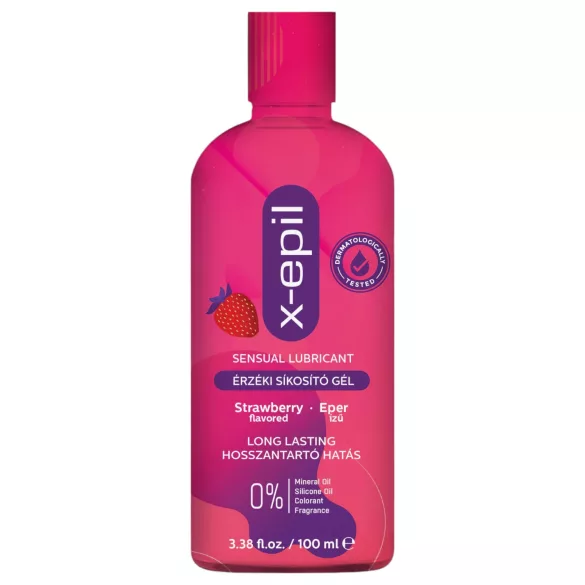 X-Epil - gel za erotsko podmazivanje sa ukusom jagode (100ml)
