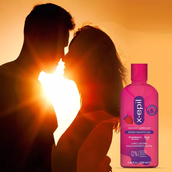X-Epil - gel za erotsko podmazivanje sa ukusom jagode (100ml)
