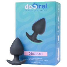 Desirel Obsidijan - pametni analni vibrator (crni)
