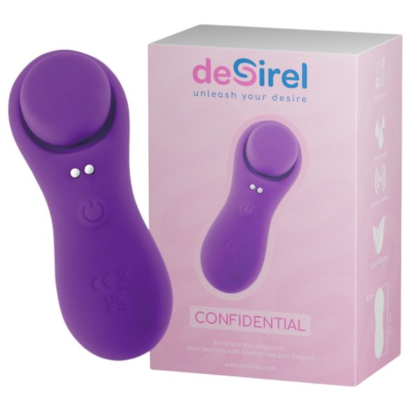 Desirel Confidential - pametna ljubičasta vibrator gaćica