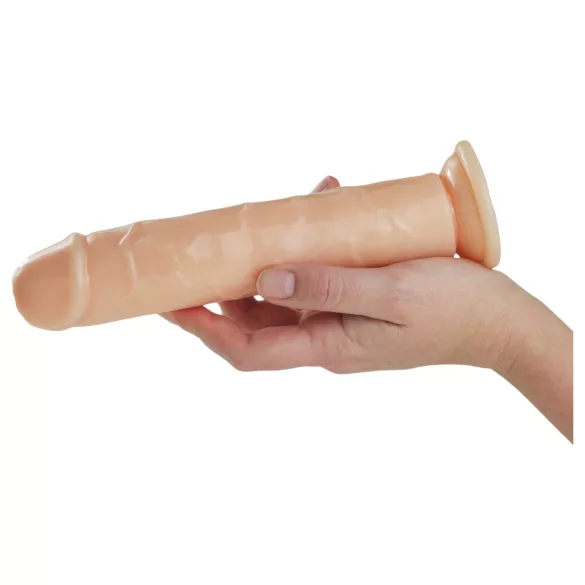 Desirel Desired Bliss - dildo sa vakumskim postoljem (prirodna boja)