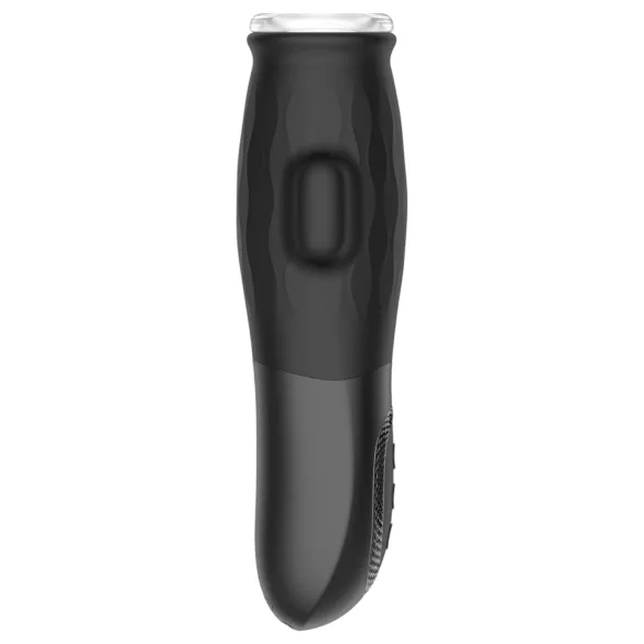 Usamljena Anna - crni vibrator sa akumulatorom i sisanjem