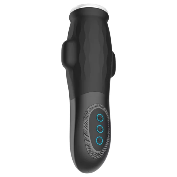 Usamljena Anna - crni vibrator sa akumulatorom i sisanjem