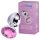 Desirel Pink Jewel M - analni čep (srebrno-rozé)