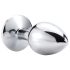 Desirel Pink Jewel L analni plug (srebrno-roze)