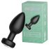 Desirel Easy Obsidian - bežični analni vibrator sa FM radiom (crni)
