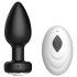 Desirel Easy Obsidian - bežični analni vibrator sa FM radiom (crni)