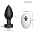 Desirel Easy Obsidian - bežični analni vibrator sa FM radiom (crni)