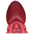 OgazR - dilda sa pipcima - 19cm (crvena)